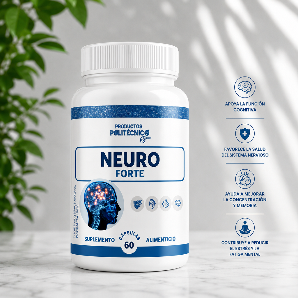 Neuro Forte Ginkgo Biloba Memoria Concentración Enfoque