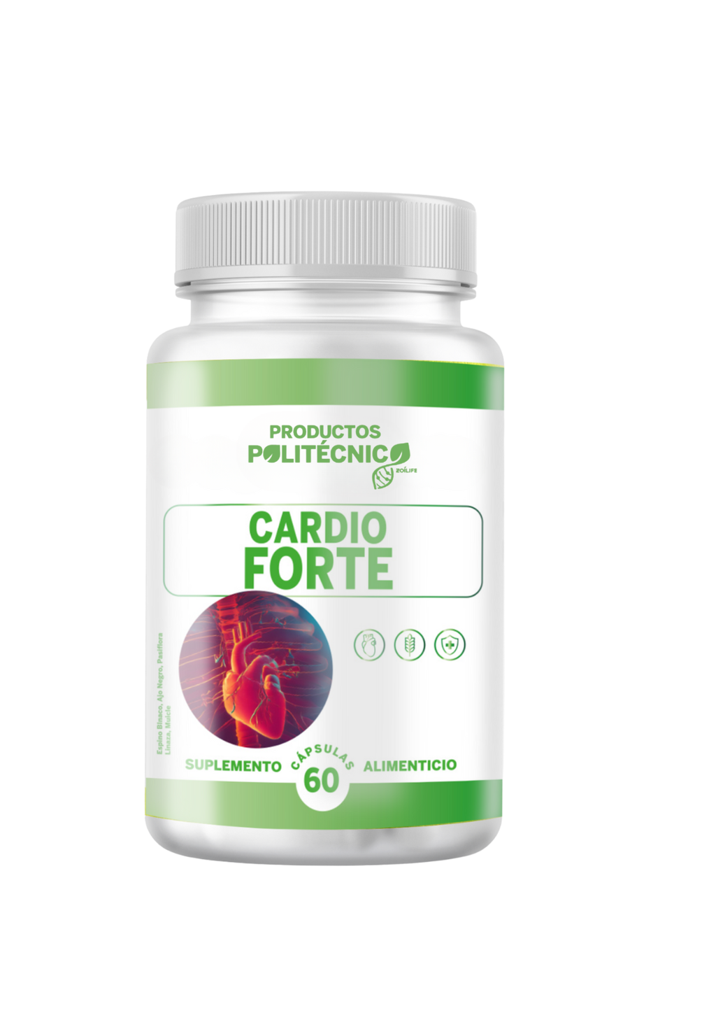 Cardio Forte Coenzima Q10 CoQ10 Corazón Cardiovascular