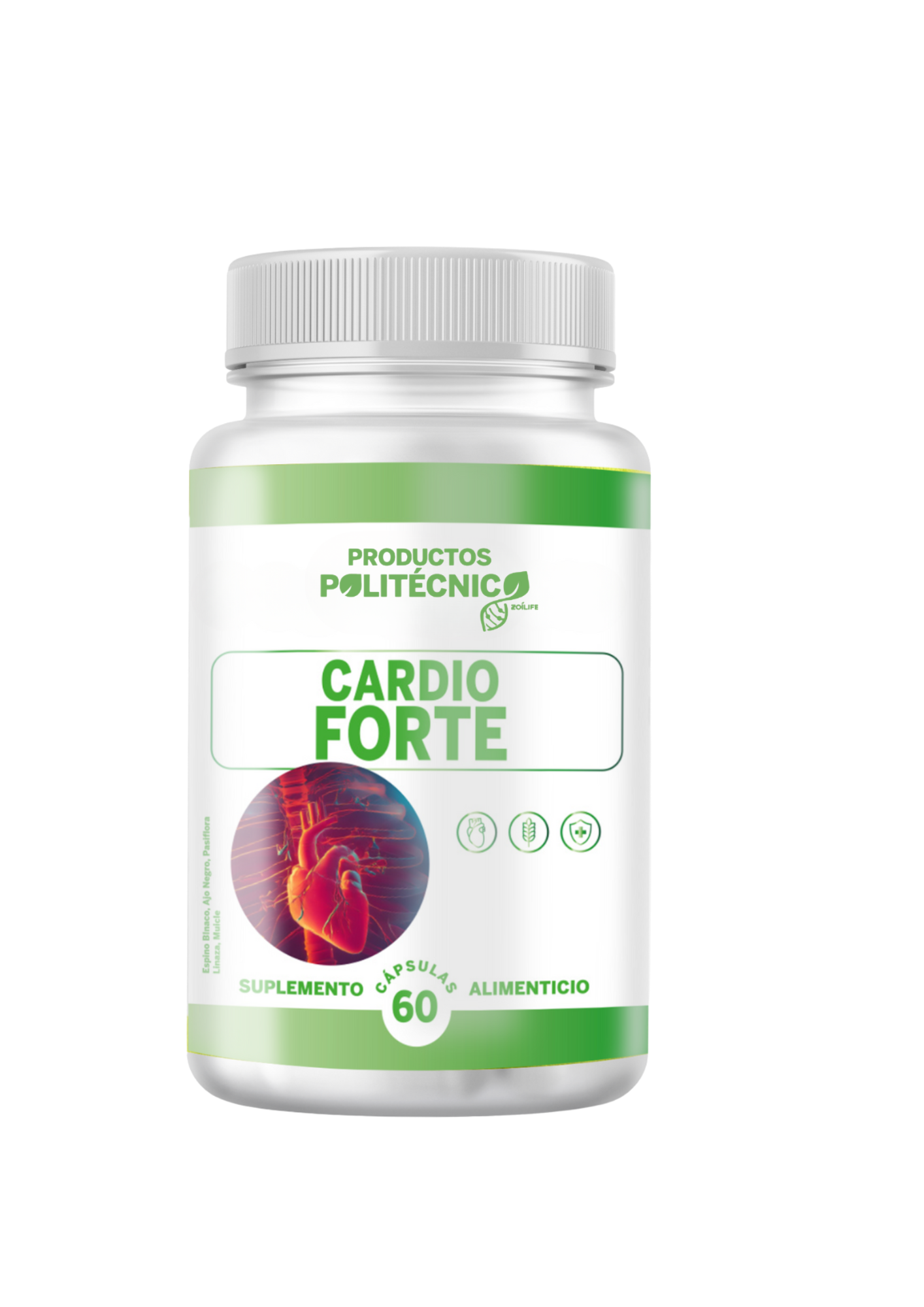 Cardio Forte Coenzima Q10 CoQ10 Corazón Cardiovascular