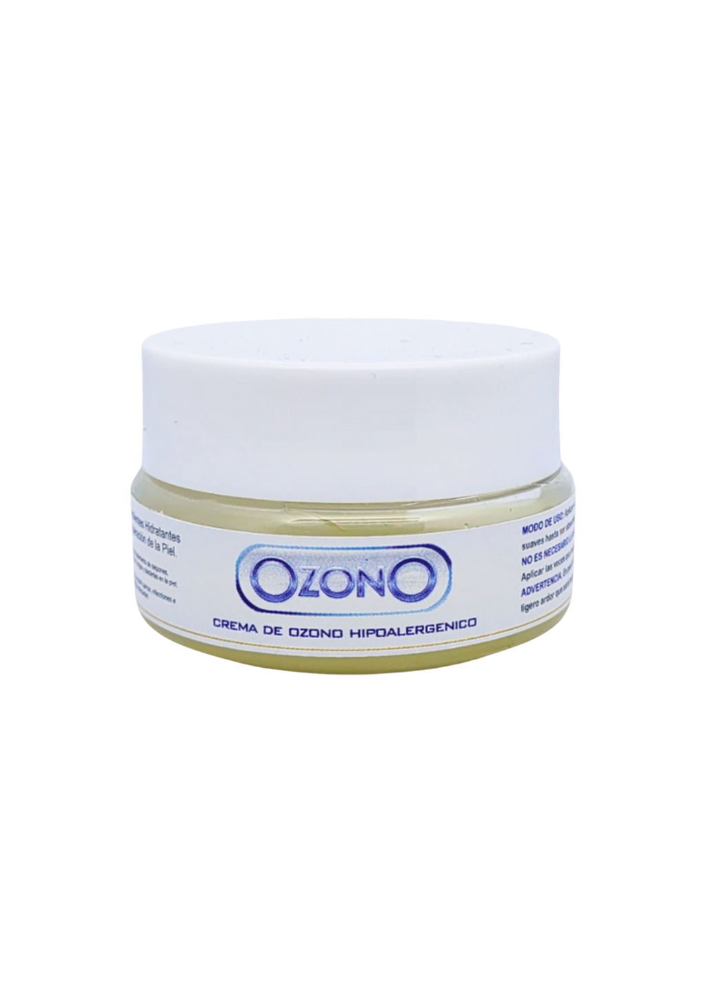 Crema de Ozono Ozonizada Facial Corporal Hidratante Piel