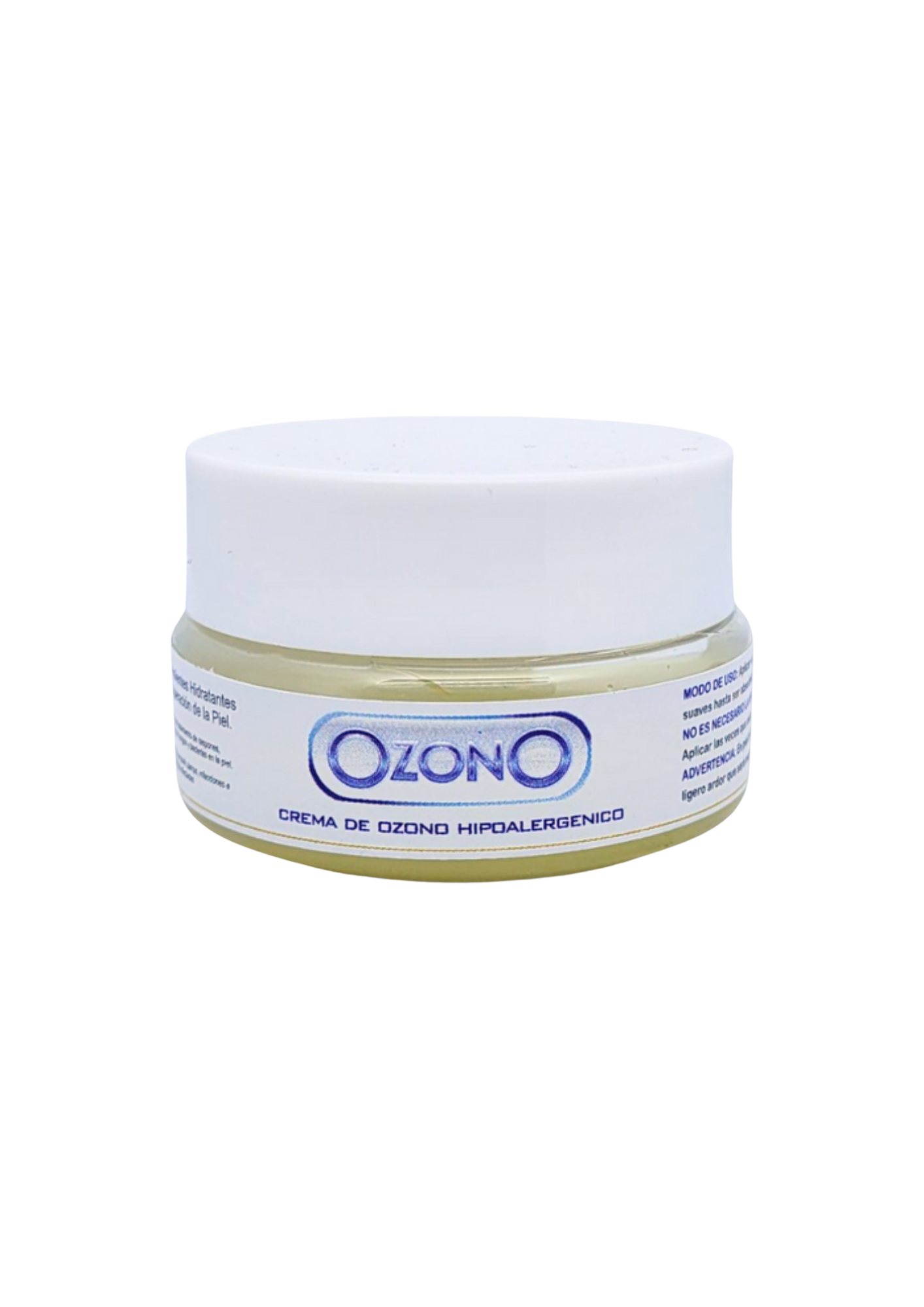 Crema de Ozono Ozonizada Facial Corporal Hidratante Piel