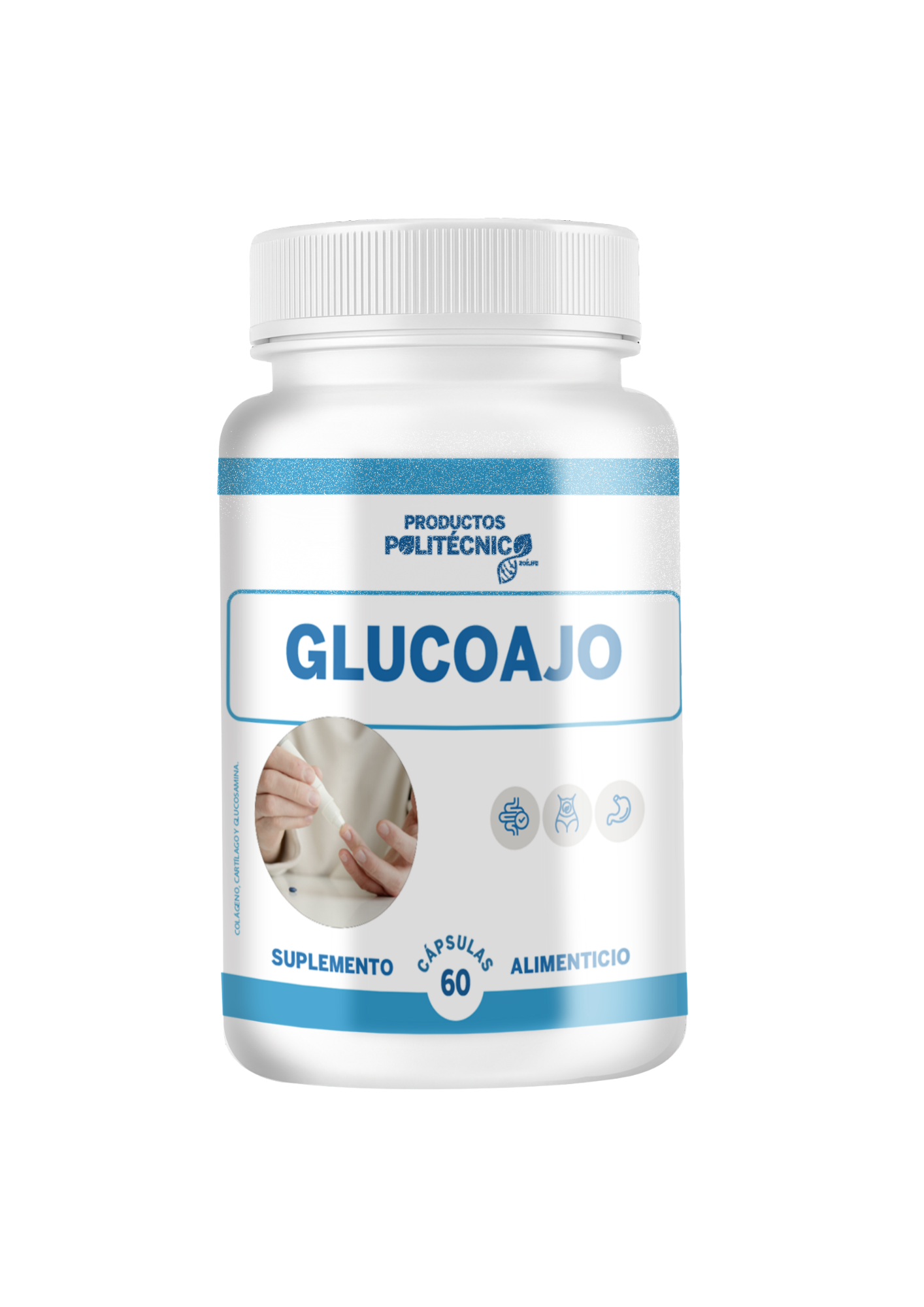Glucoajo Ajo Negro + Glucosamina Articulaciones Movilidad