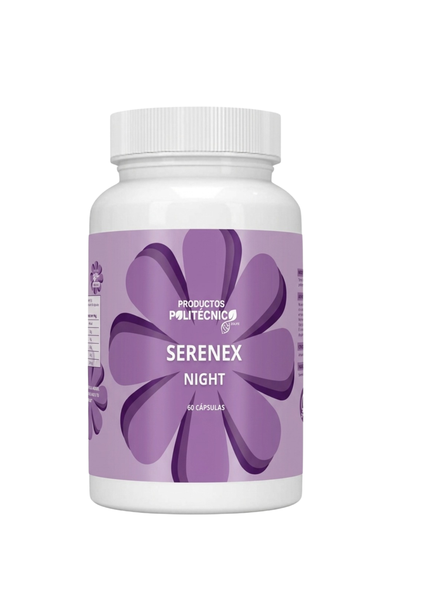 Serenex Night Melatonina Valeriana Sueño Relajación Dormir