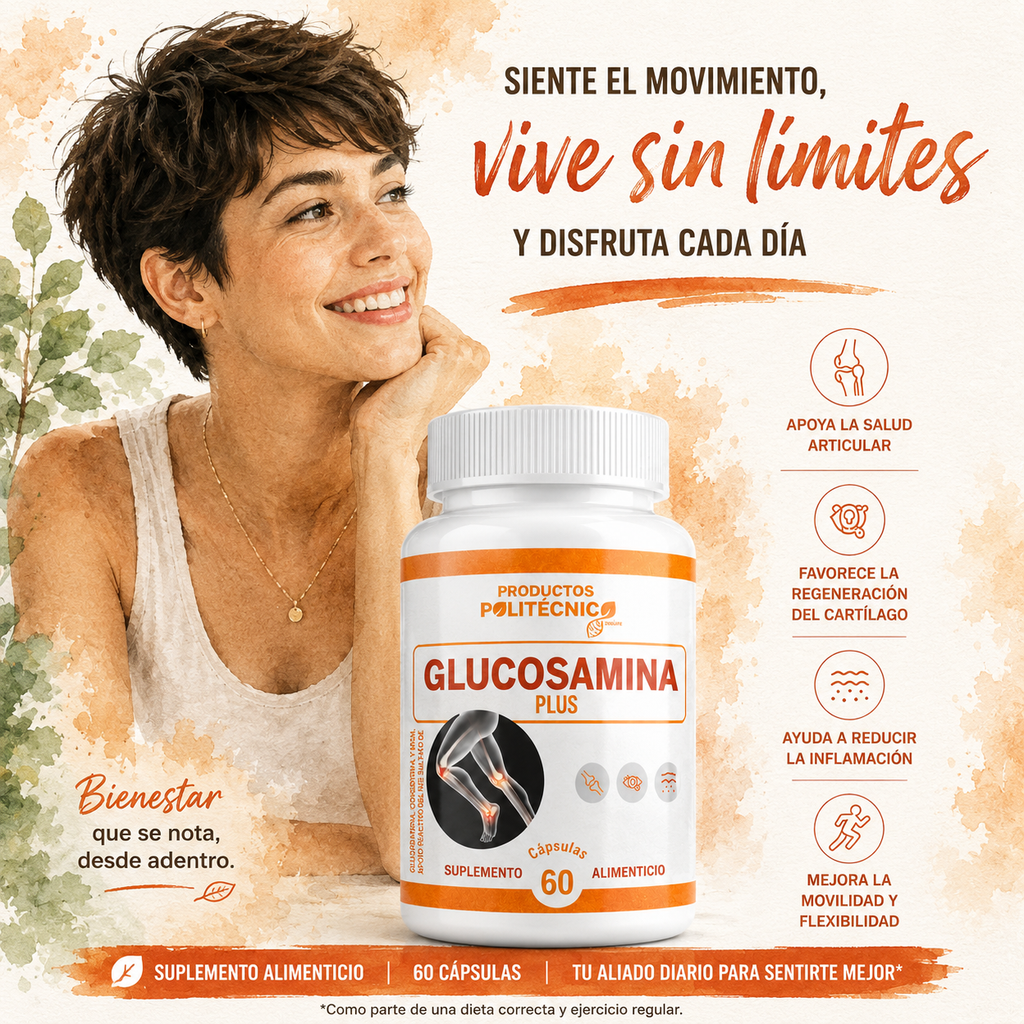 Glucosamina Condroitina MSM Articulaciones Movilidad