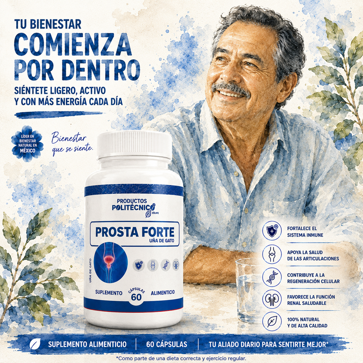 Prosta Forte | Suplemento Alimenticio Natural