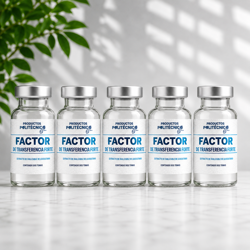 Factor de Transferencia Forte | Apoyo al Sistema Inmune y Defensas Naturales Paquete de 5 unidades
