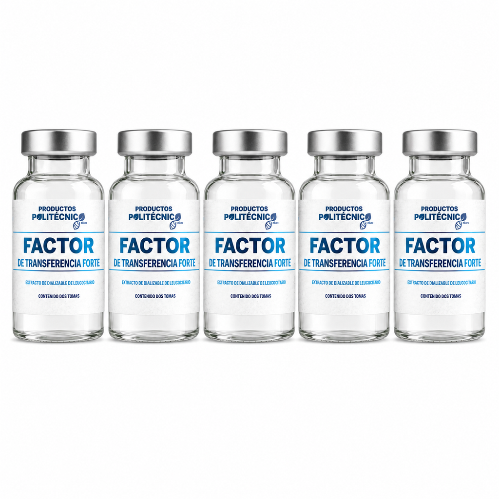 Factor de Transferencia Forte | Apoyo al Sistema Inmune y Defensas Naturales Paquete de 5 unidades