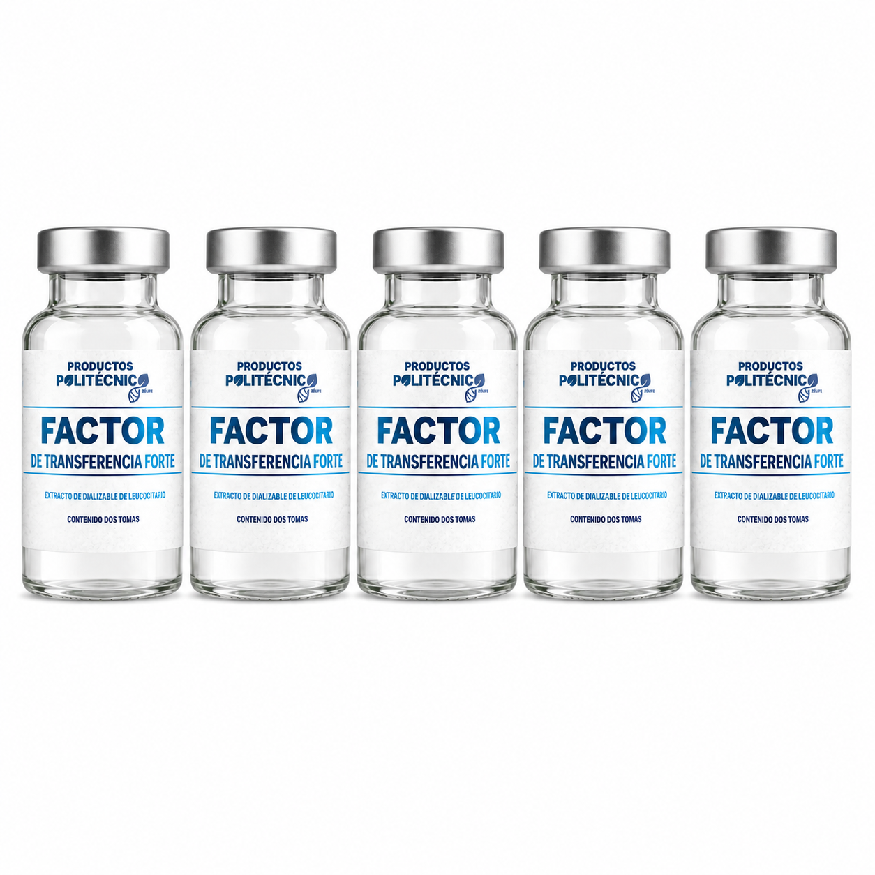 Factor de Transferencia Forte | Apoyo al Sistema Inmune y Defensas Naturales Paquete de 5 unidades